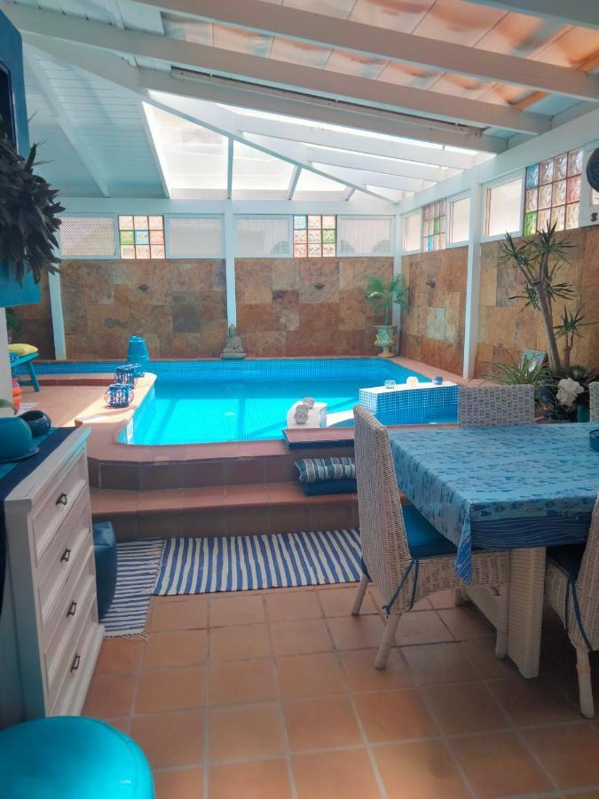 Villa Rosa Meravigliosa Con Piscina Interna Corralejo Bagian luar foto