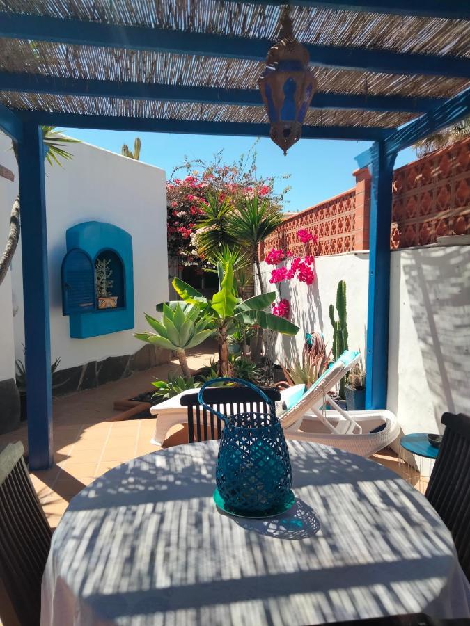 Villa Rosa Meravigliosa Con Piscina Interna Corralejo Bagian luar foto
